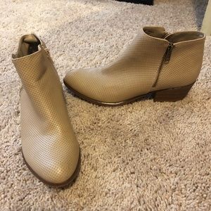 Nude booties